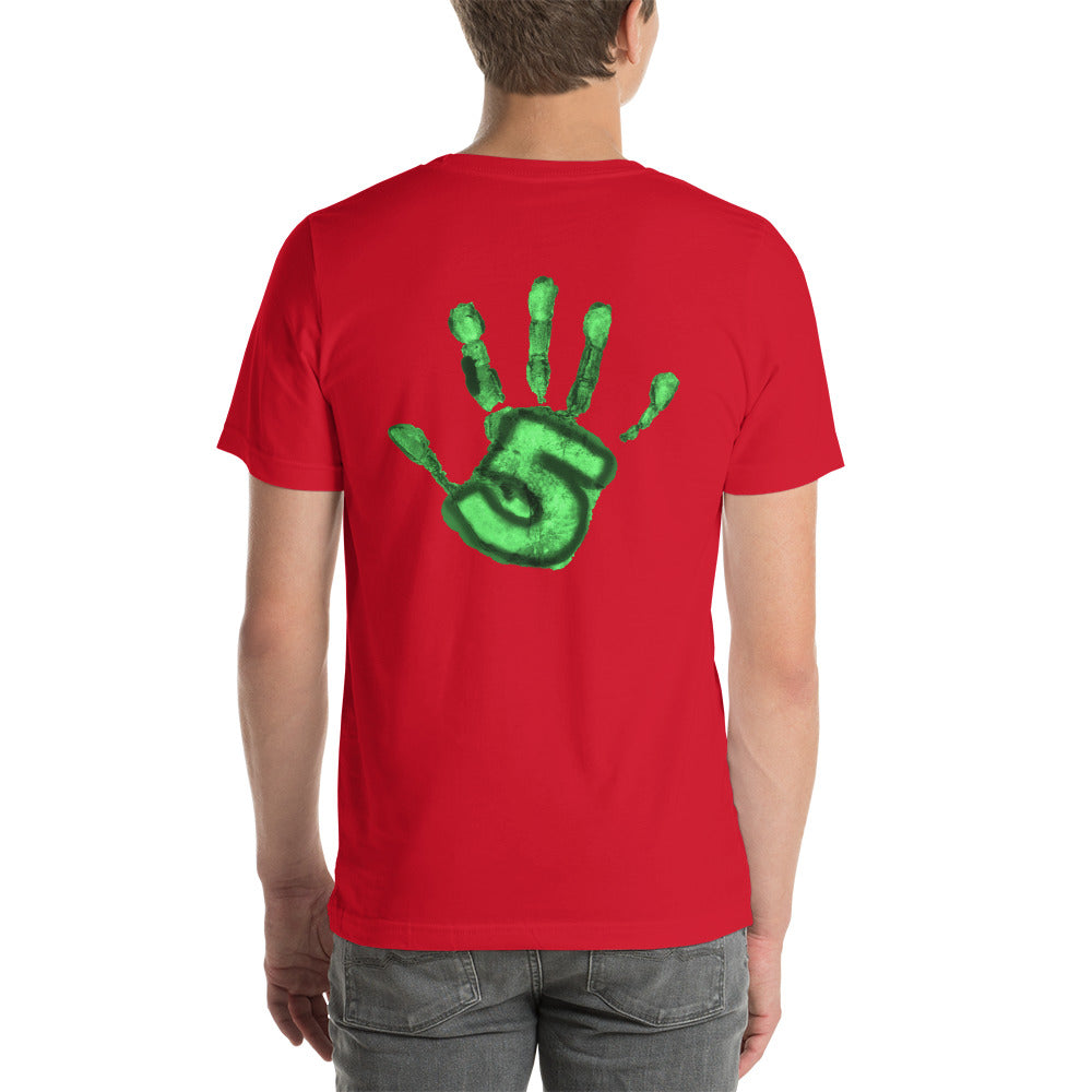 Nuke's Top 5 Hand T-Shirt TWO SIDED