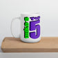 Nuke's Top 5 White Glossy Mug - 15oz TWO SIDED