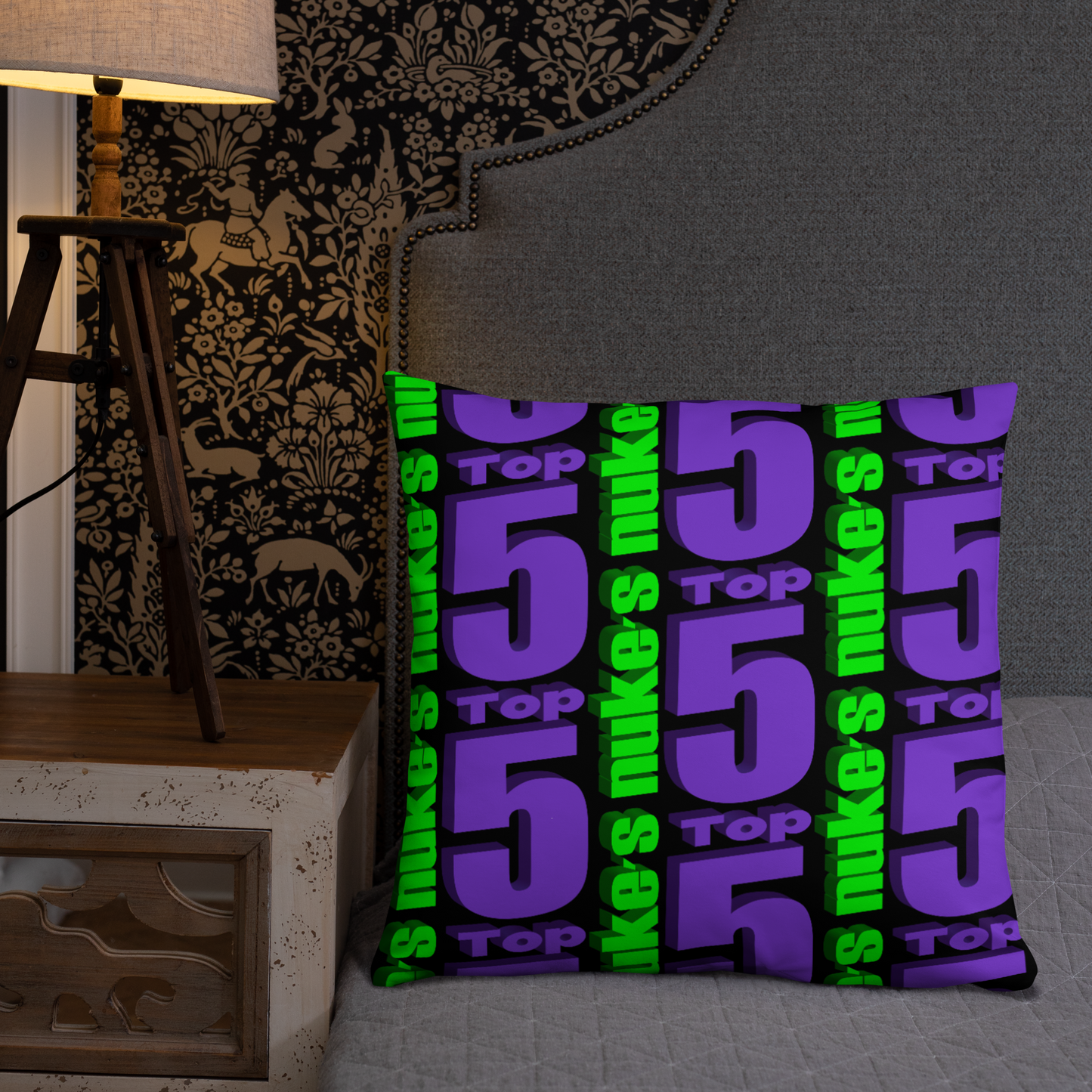 Nuke's Top 5 Throw-Pillow