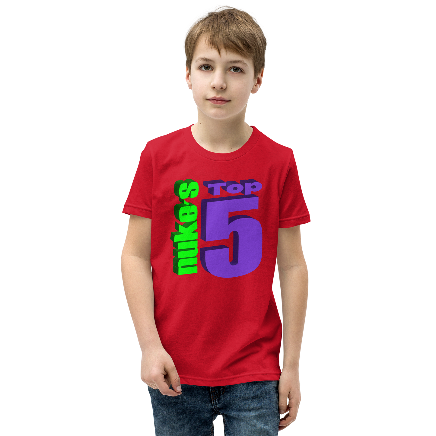 Nuke's Top 5 Youth T-Shirt